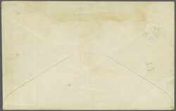 1840: Essay for a prepaid envelope by Charles Whiting, 128 x 81 mm., ...