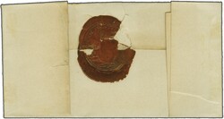 1864c.: Official wrapper from Odense to Kolding struck with fine "31 ...