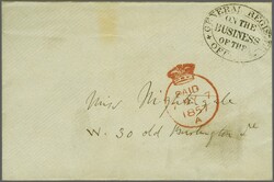 Crimean War 1857: Official cover addressed to Florence Nightingale at ...