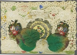 Valentine 1856/61: 1 d. red, perf. 14, a used example on large ...