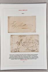 1824/30: Entire letters (3) all from India to Exeter, England with ...