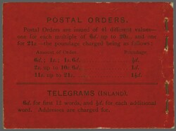 Booklet 1904 (March): Red cover 2 s. 0½ d. Booklet, a complete ...