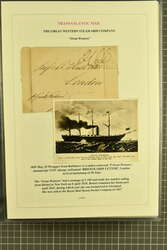 Transatlantic Mail 1839/59: Collection superbly written up on Exhibit ...