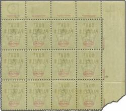 1891/1900: Government Parcels 2 d. grey-green &amp; carmine, an ...