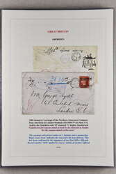 1880/1902: Collection on leaves with covers/cards (23) incl. 1897 ...