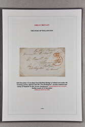 Prime Ministers 1832/57: Small group (4 items) with 1832 cover to ...