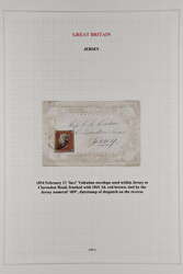 Ladies Envelopes 1842/54: Small group (5) with 1842 illustrated ...