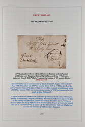 Free Franking Privilege 1700c./1854: Covers/entire letters (15) with ...