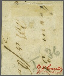 Rothenburg: Rayon I ohne Kreuzeinfassung: Type 36, farbintensives und ...