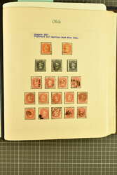 1867/1936: Collection on leaves hundreds primarily used stamps, ...