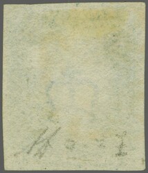 1840: 2 d. blue, plate 1, lettered JH, a used example in a rich shade ...