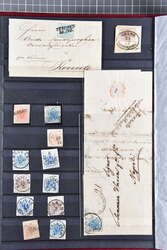 Sammlungen & Lose, 1823/1918: Sammlung hunderter gestempelter Marken ...