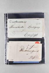 Interesting group of 29 items spanning pre-stamp through classic ...