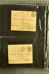 1893/1930ca: Lot 120 covers mostly with full content, primarily ...