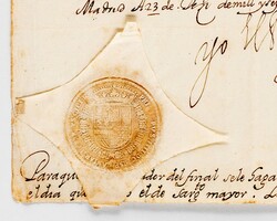 1627 (Dec 27): Magnificent royal decree, written in Madrid, signed by ...