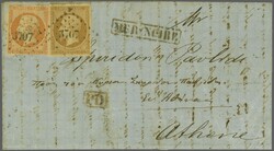 French Consular Post Offices, Ibraila; 1862 (March): Entire letter ...