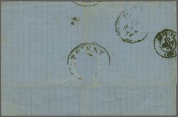 Romanian Post, Treaty with Austria; 1875 (March 15): Cover from ...