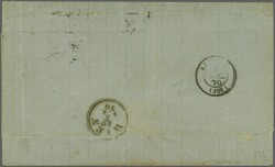 Romanian Post, Treaty with Austria; 1870 (May 6): Unpaid Cover from ...