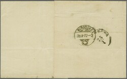 Romanian Post, Treaty with Austria; 1872 (Jan 21): Printed matter ...