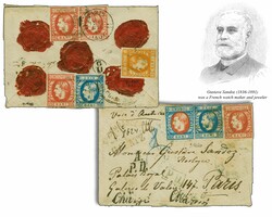 Romanian Post, Treaty with Austria; 1869 (July 6): Registered ...