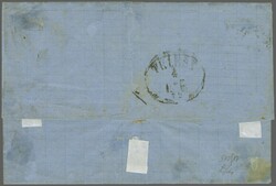 Austro-Turkish Courrier Service 1872 (May 3): Entire letter from ...