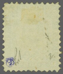 First printing 1874: 3 Nkr. bluish green, perf. 10¾, an unused ...