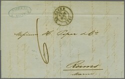 Transatlantic mail between France and the USA and vice versa - ...