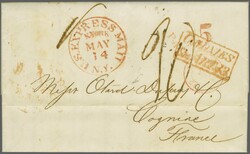 Transatlantic mail between France and the USA and vice versa - Cunard ...
