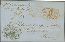 Transatlantic mail between France and the USA and vice versa - Cunard ...