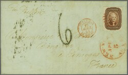Transatlantic mail between France and the USA and vice versa - Havre ...