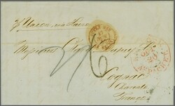 Transatlantic mail between France and the USA and vice versa - Havre ...