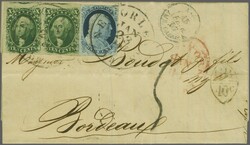 Transatlantic mail between France and the USA and vice versa - Ocean ...
