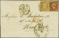 Transatlantic mail between France and the USA and vice versa - Ocean ...