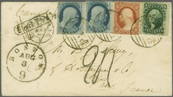 Transatlantic mail between France and the USA and vice versa - The ...