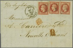 Transatlantic mail between France and the USA and vice versa - The ...