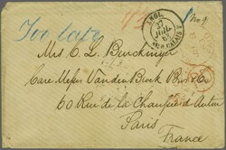 Transatlantic mail between France and the USA and vice versa - The ...