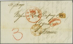 Transatlantic mail between France and the USA and vice versa - The ...