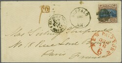 Transatlantic mail between France and the USA and vice versa - The ...