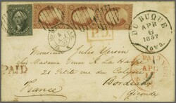 Transatlantic mail between France and the USA and vice versa - The ...