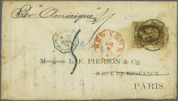 Transatlantic mail between France and the USA and vice versa - Direct ...