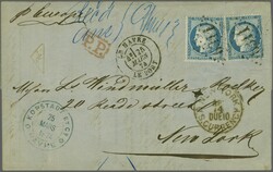 Transatlantic mail between France and the USA and vice versa - Direct ...
