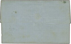 Beirut 1865: Turkey Postage Due 1 pi. brown, used to pay the postage ...