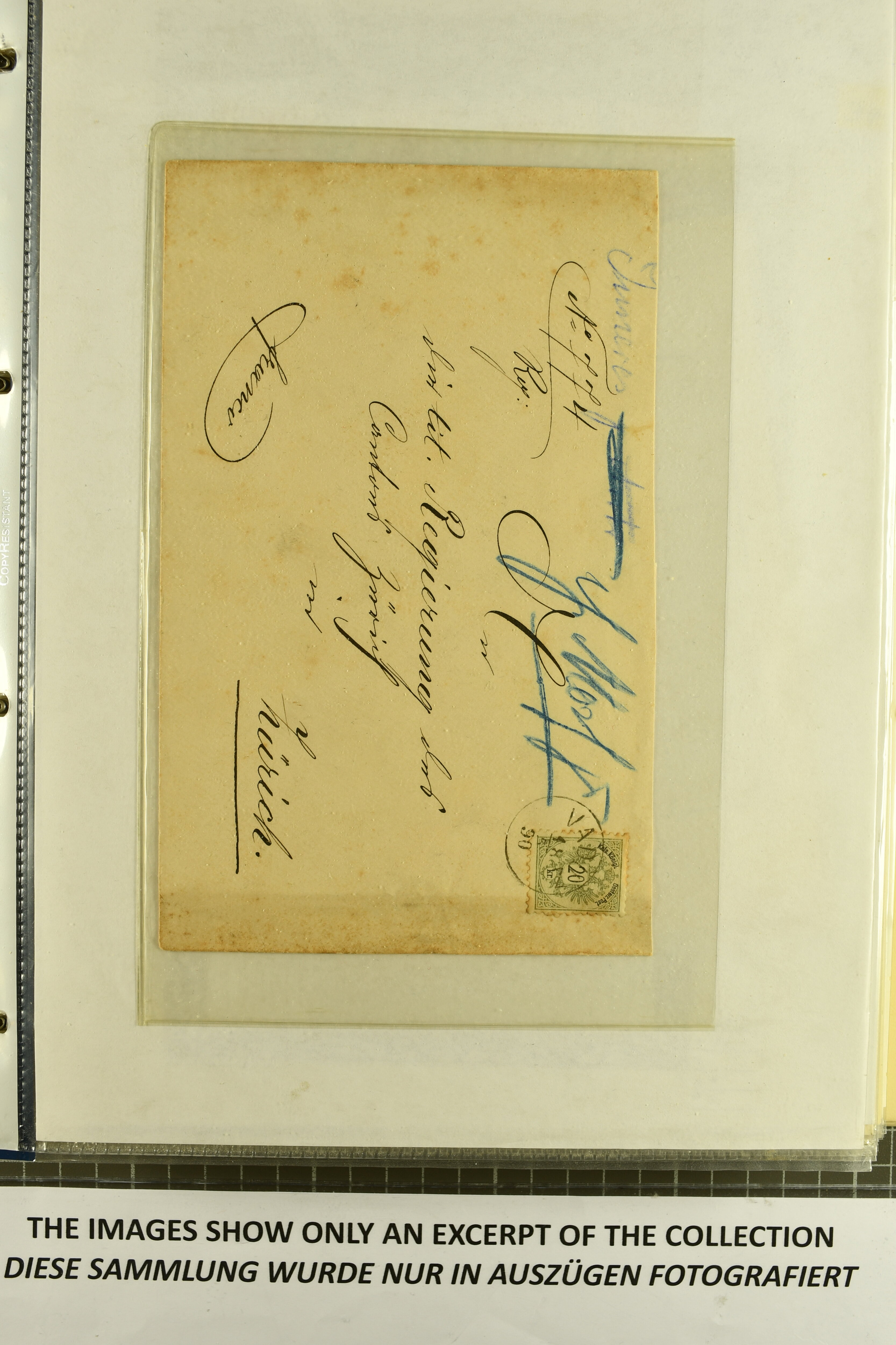 1912/2018: Umfangreicher Posten in 14 Alben, bestehend aus drei ...