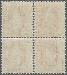 1907: Stehende Helvetia 1 Fr. karmin gez. 11½:12 auf weissem Papier ...