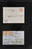 1851/1904: Lot 60 Briefe mit generell einfachen Inlands-Frankaturen ...