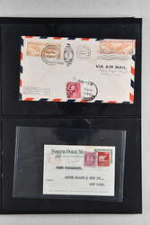 Transatlantic Mail 1925/39: Group of 22 covers/cards, incl. 1925 ...