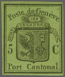 Gr. Adler, farbintensives und regelmässig breitrandiges Luxusstück, ...