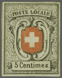 Neuenburg, farbfr. und regelmässig breitrandig (Eckbüge oben, ...