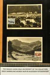 1951/95: Sammlung privater Maximumkarten der Edition PEN ab 1951 ...