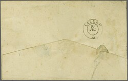 15 Rp. karminrosa, ein farbintensives und allseits weissrandiges ...